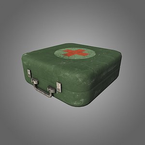 medkit low-poly 3d model