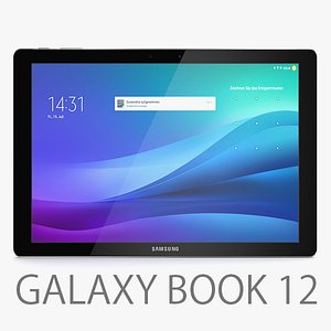 3D samsung galaxy book 12