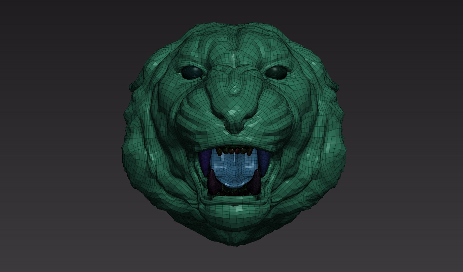 3D Model: Tiger Roar ~ Buy Now #90996497