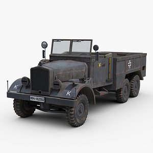 3D Einheits Diesel Truck