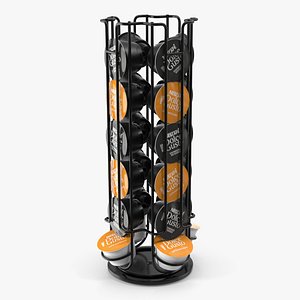 Capsule Holder with Coffee Capsules