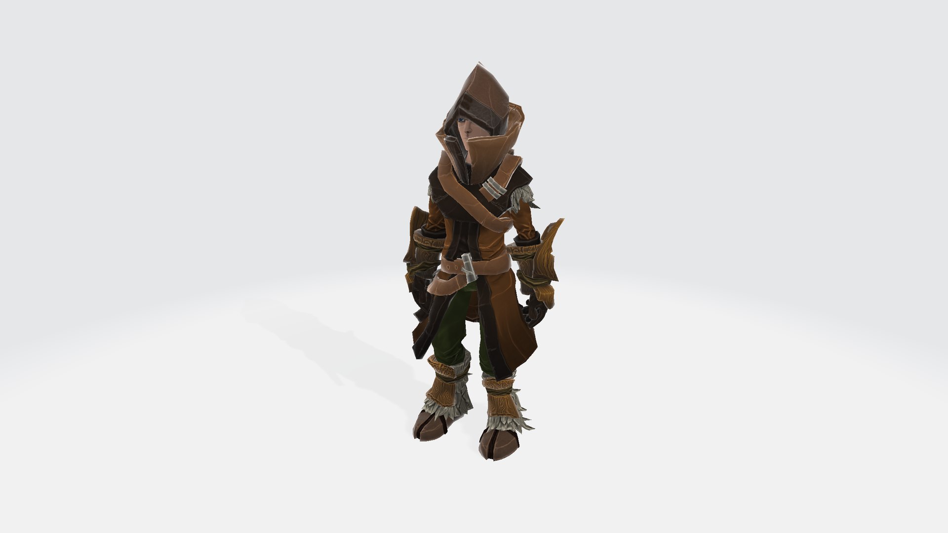 3D Male Ranger - TurboSquid 2350034