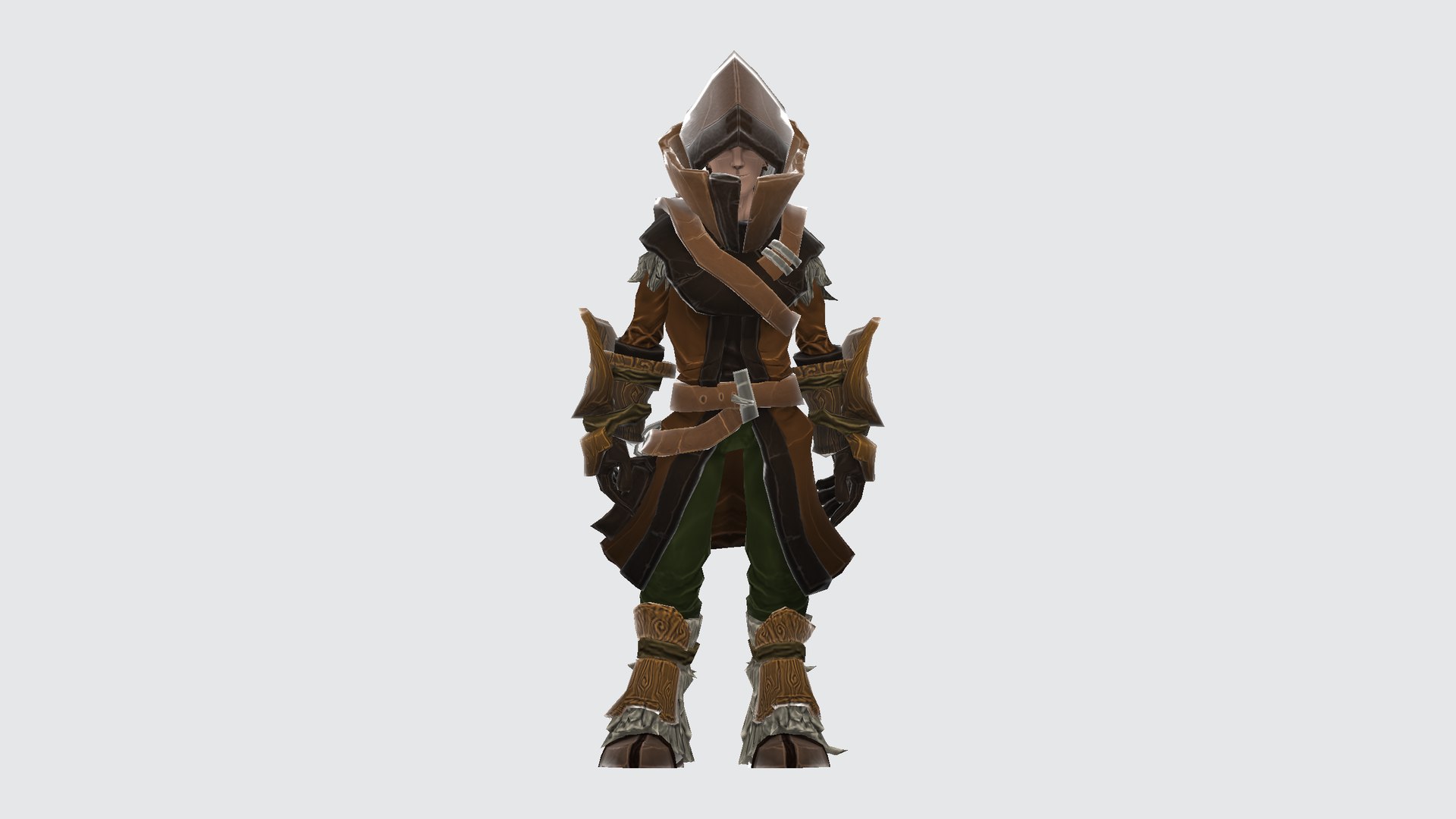 3D Male Ranger - TurboSquid 2350034