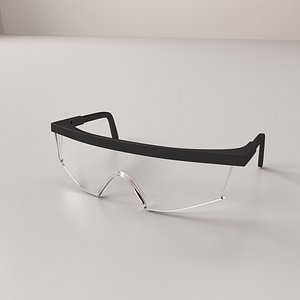3D safety glass model