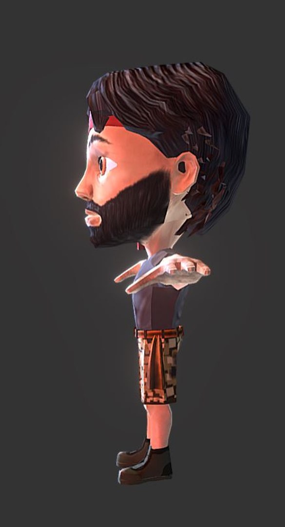 Rambo Bubble Head Model - TurboSquid 1296184