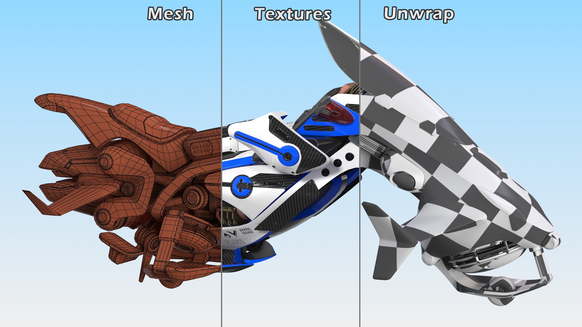 flying police motorcycle