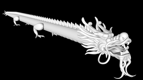 3D Chinese Dragon model