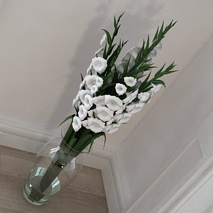 gladiolus bouquet 3ds
