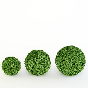 spherical bushes 3d model