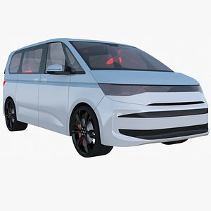 VW Multivan T7 2022 exterior 3D model