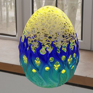 Luminous Egg 3D model