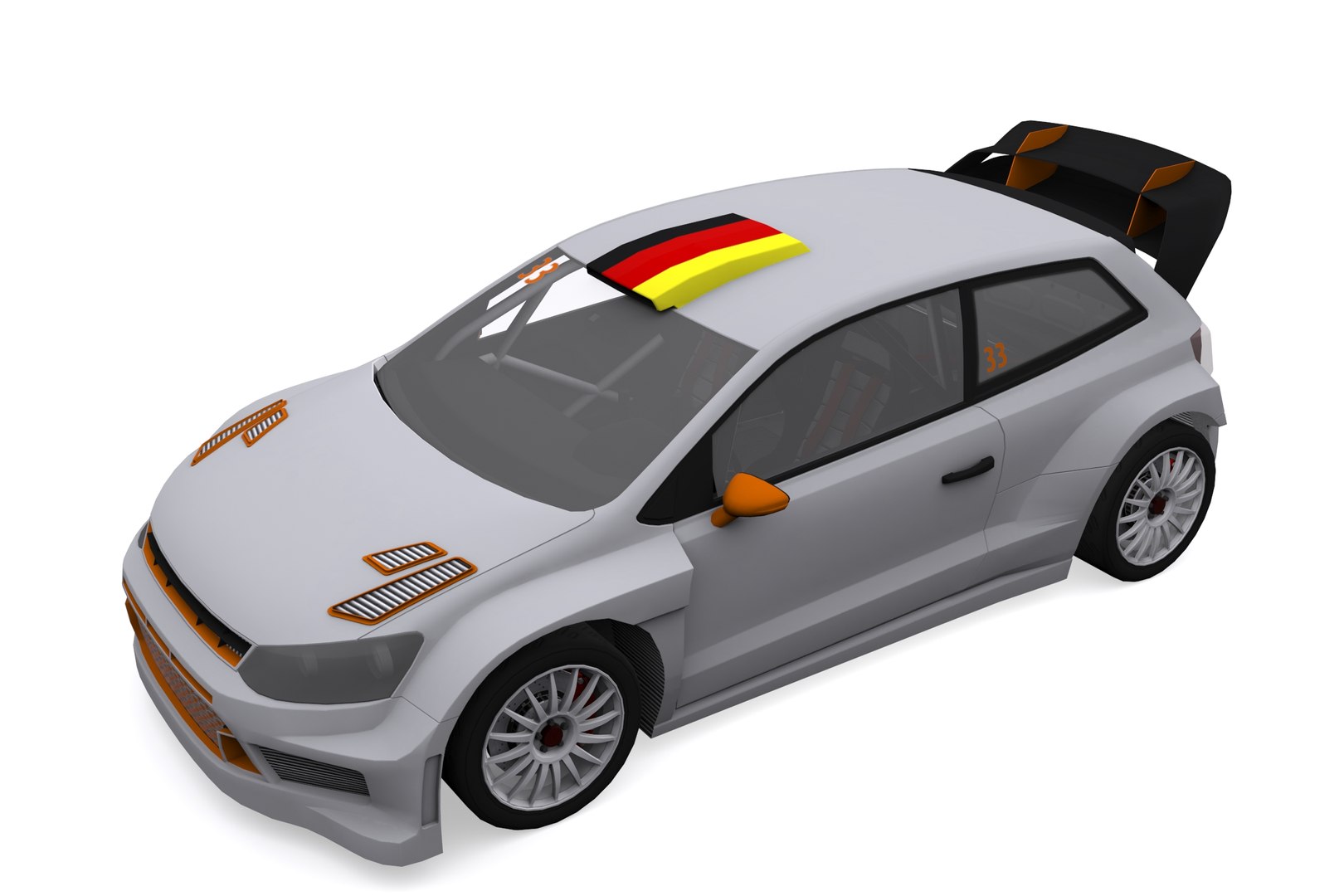 3D Rally Car V4 - TurboSquid 1703490