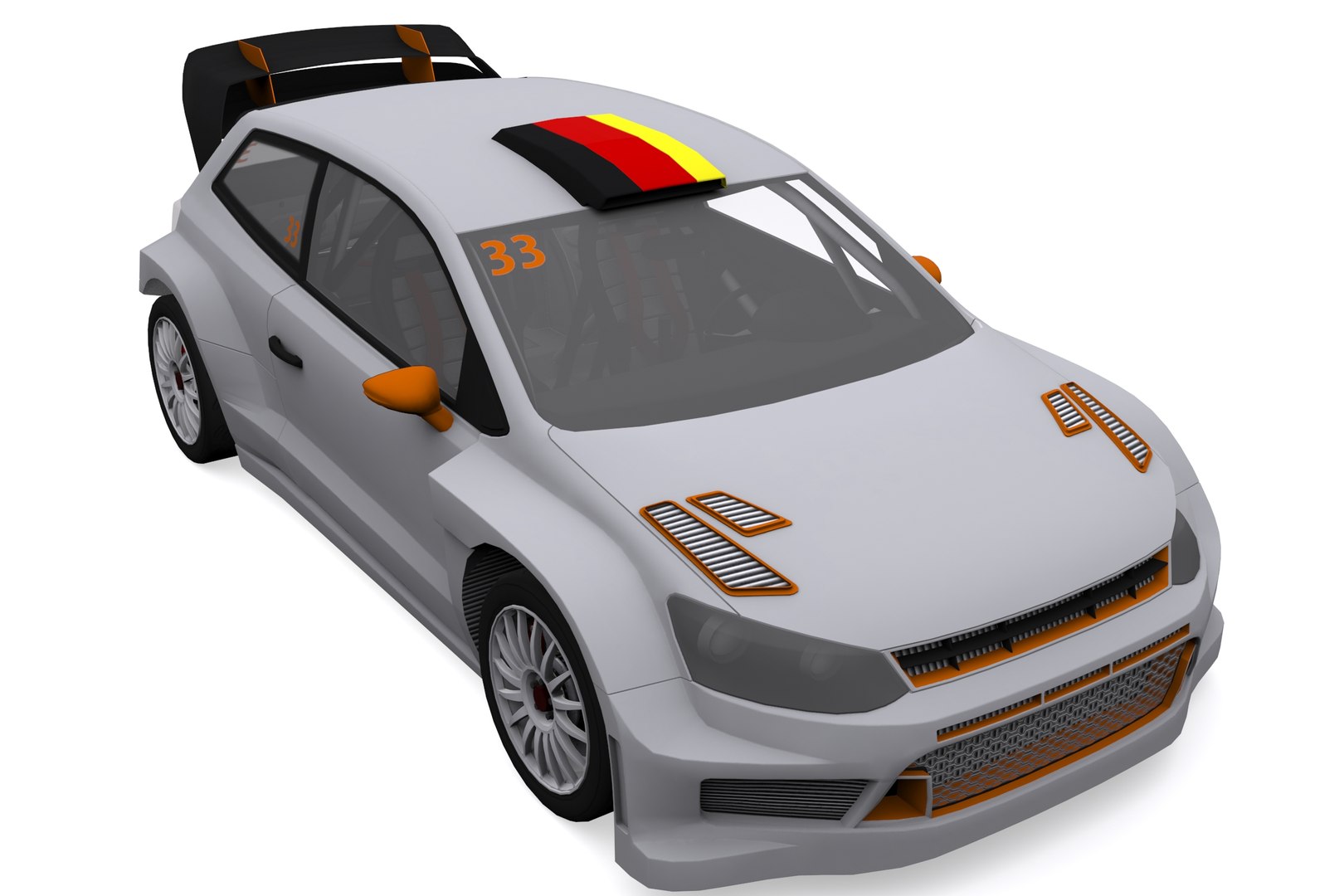 3D Rally Car V4 - TurboSquid 1703490