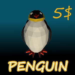 3D penguin