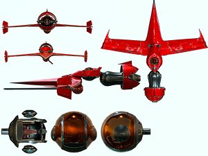 3D swordfish FBX