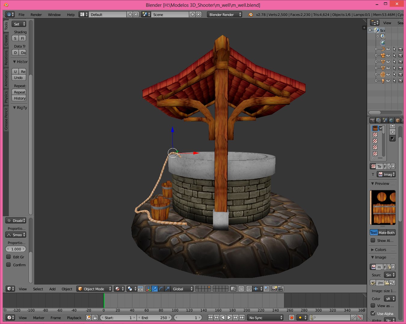 Build well 3D model - TurboSquid 1192138