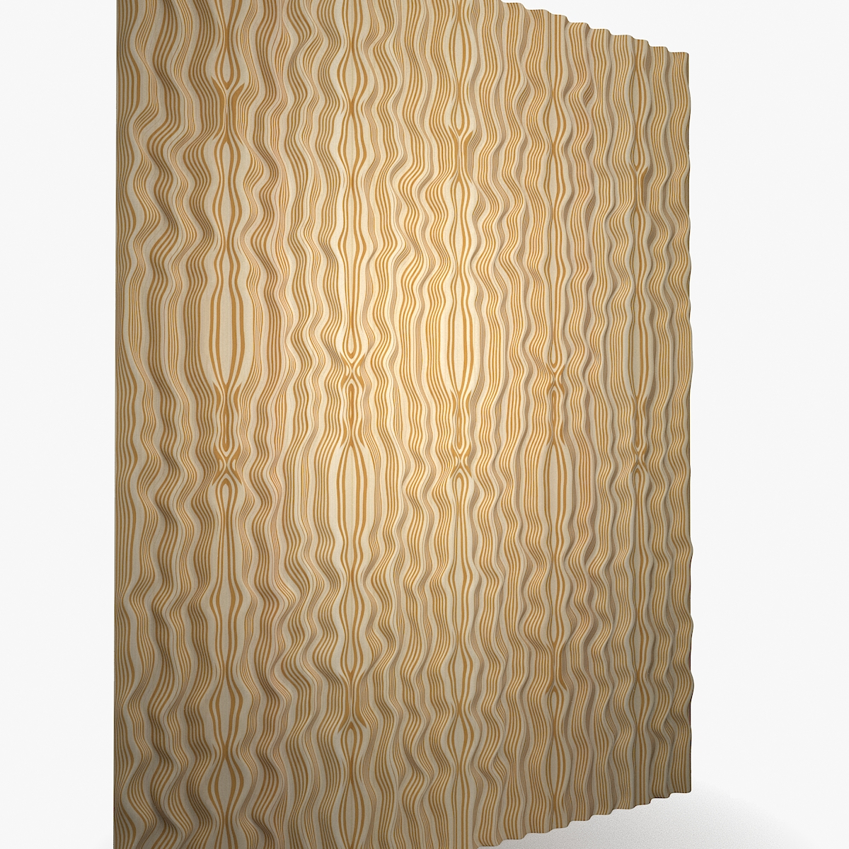 3D model plywood river waves decor TurboSquid 1705644