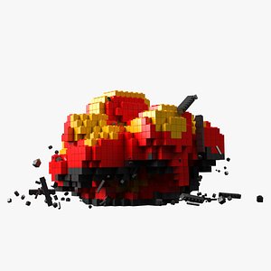 Animated Lego Explosion