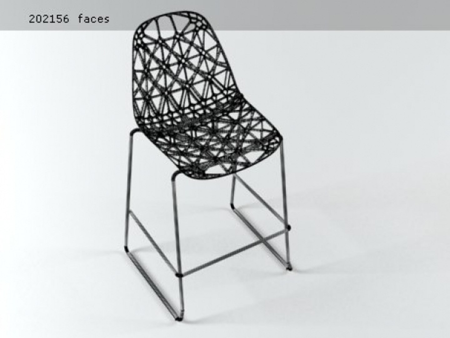 Nett stool model - TurboSquid 1180526
