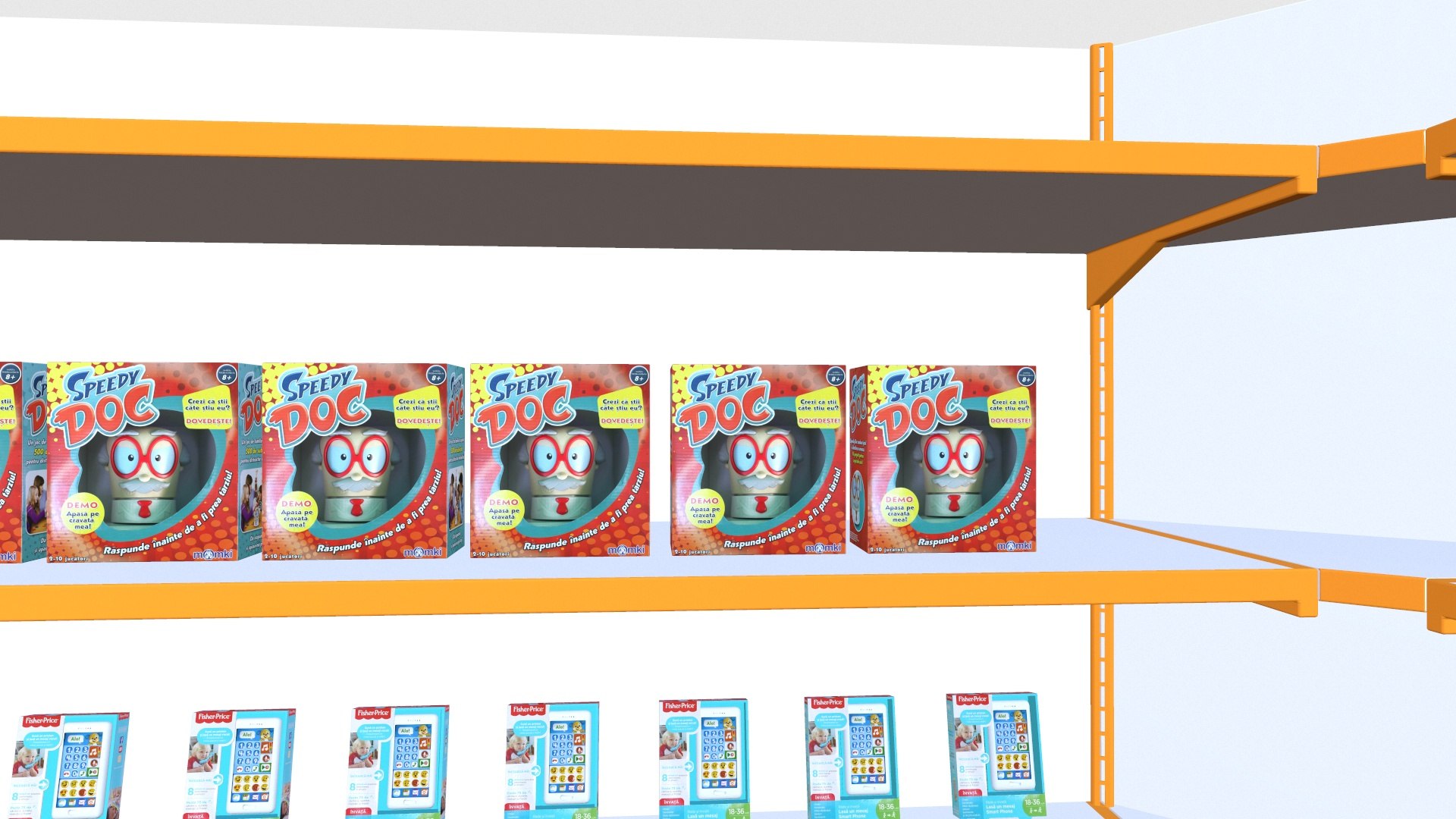 3D Toys Showcase Rack - TurboSquid 2358452
