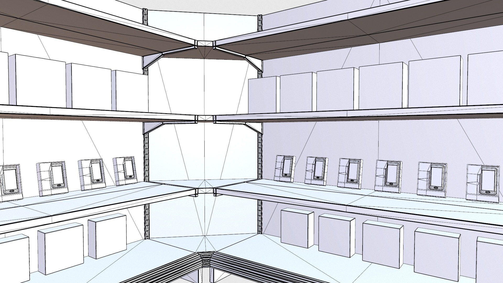 3D Toys Showcase Rack - TurboSquid 2358452