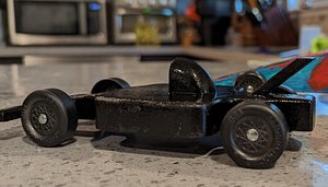 Formula 1 Pinewood Derby Car 3D