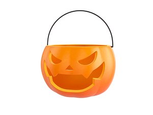 halloween bucket 3D