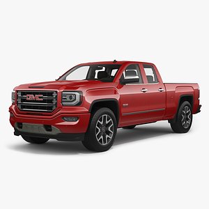 2017 gmc sierra 1500 3d model
