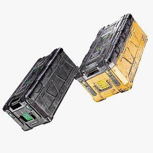 Sci Fi Crate AAA PBR Game Ready Asset