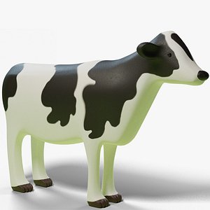 3D model Cartoon Cow