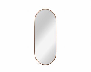 capsule shape wall mirror 3D model