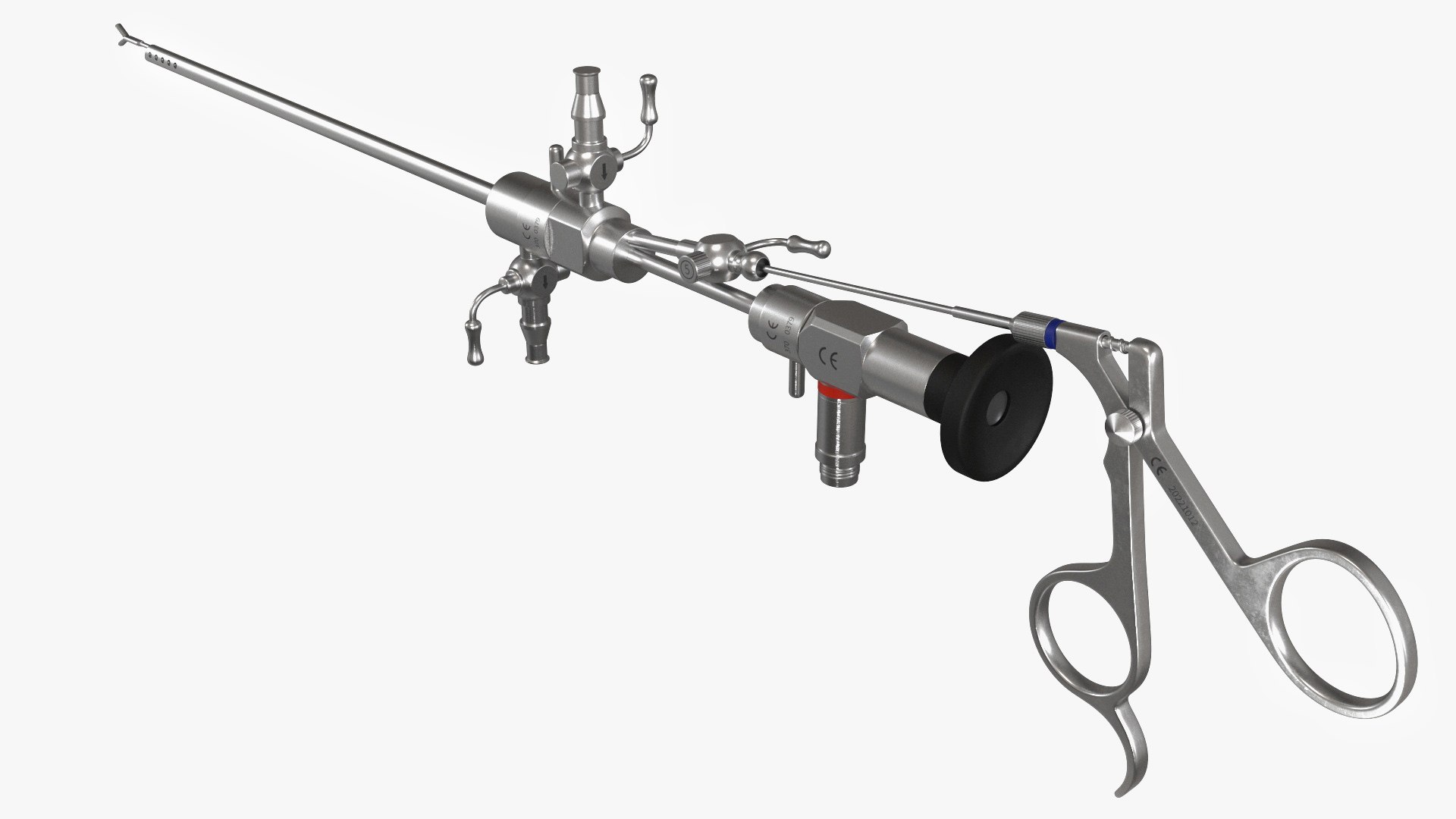Hysteroscope 3D model preview