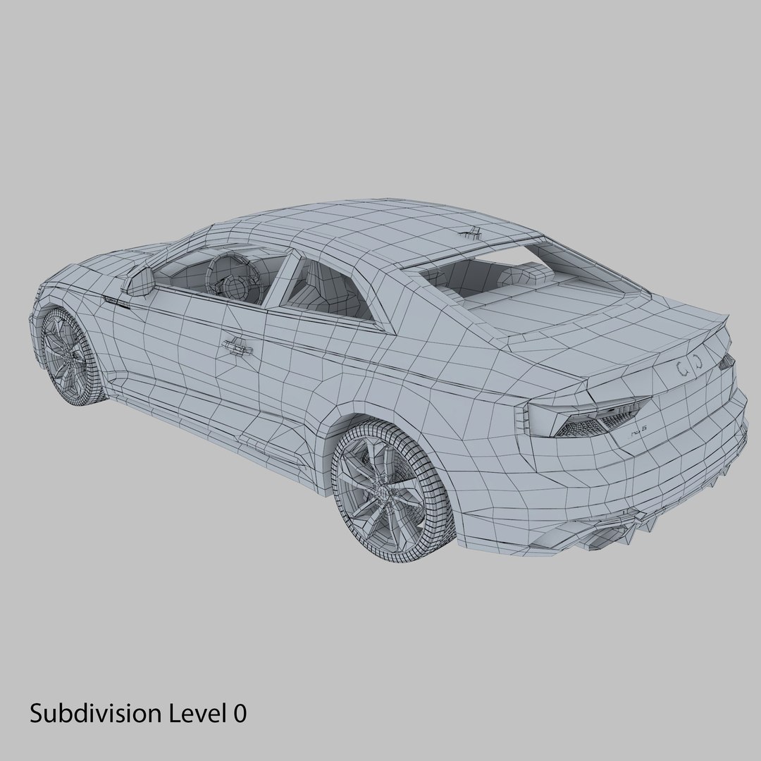 Audi Rs5 Coupe 2018 3D Model - TurboSquid 1184100