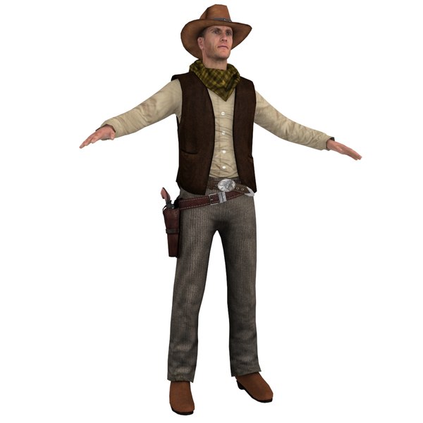 Free 3D Cowboy Models | TurboSquid