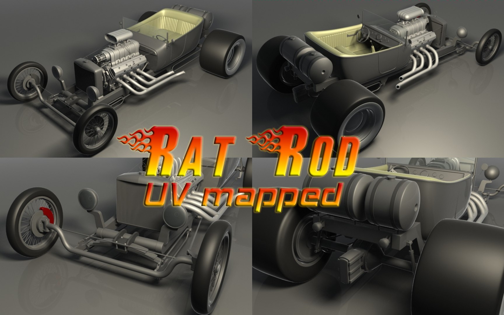 3ds Max Rat Rod