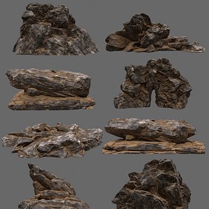 3D rock model