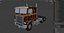 3D Freightliner Powerliner dropdeck trailer