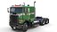 3D Freightliner Powerliner dropdeck trailer