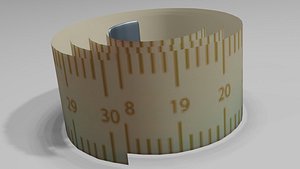 3D 2Pack Tape measure and scissors