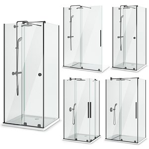 3D cabin showers radaway  model