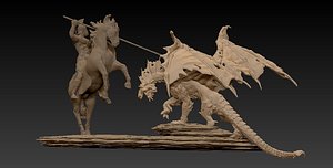 Saint George Sao Jorge 3D