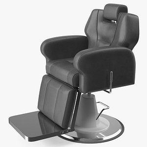 Recliner Salon Chair Black