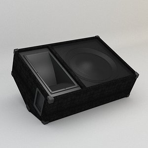concert speaker 3D model