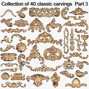 Collection of 40 classic carvings Part3