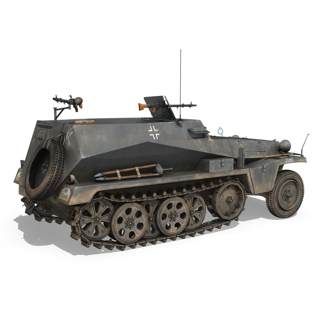 Sd Kfz 250 1 3d 3ds