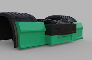 truck backbumper model