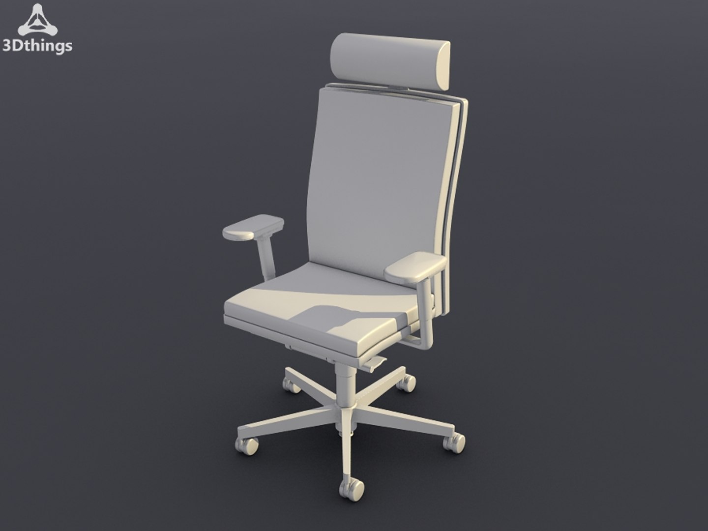 Conference Chair Mr 24 3d Model