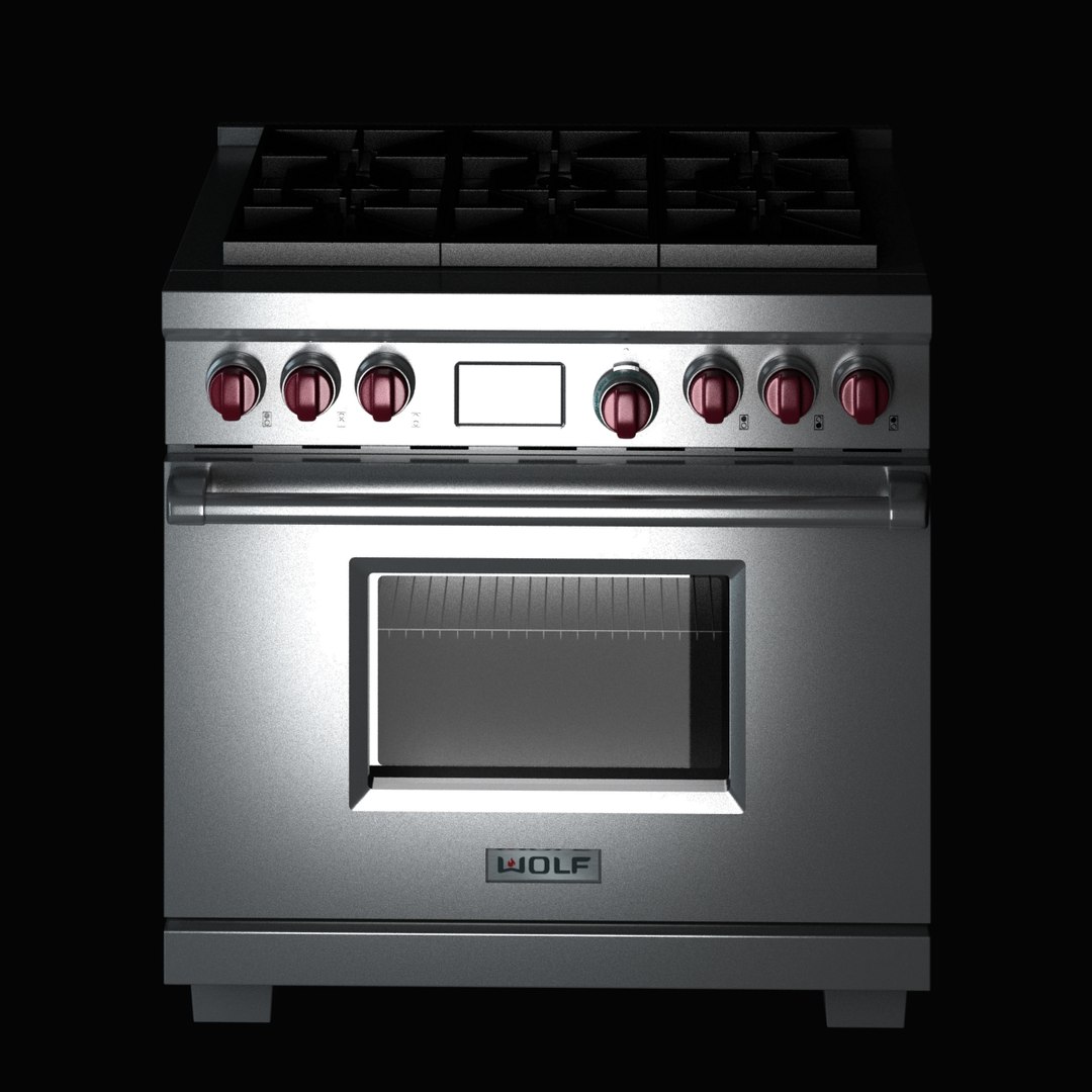 3ds max wolf gas range dual fuel