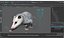 3D Opossum Eating Animated Rigged for Maya