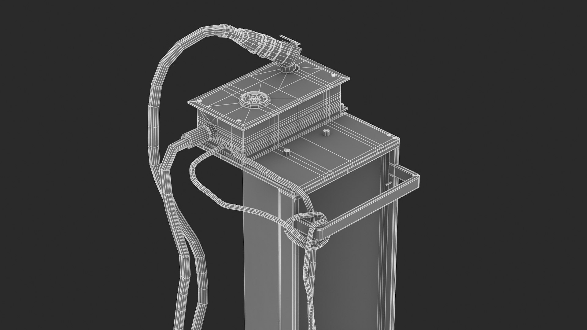 Medical Cryosurgical Console System Model - TurboSquid 2073545